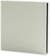 Neutral Zenith スクラップブック フォトアルバム 貼るタイプ 写真 記念日 粘着式 手作り 大容量(ホワイト)