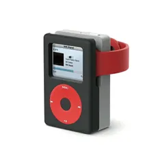 [ブラック]Apple Watch 本体 スタンド 横置き バンド ベルト