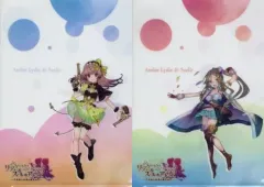 【中古】クリアファイル 集合 A4特製クリアファイル2種セット 「PS4/PS Vita/Switchソフト リディー&スールのアトリエ ~不思議な絵画の錬金術士~」 ガストショップ予約特典