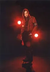 【中古】生写真(男性) RUN＆GUN/永田彬(マクベス)/全身・衣装赤・黒・キャラクターショット/ミュージカル「エア・ギア」