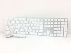 【良品】Apple Touch ID搭載 Magic Keyboard A2520 テンキー付き 日本語 動作品