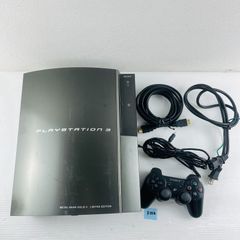 ◇F126【通電OK 完品※コントローラはブラック】PlayStation3 プレイステーションスリー PS3 プレステ3 MGS4 プレミアムパック 鋼 -HAGANE- 本体 コントローラ 周辺機器 コラボ商品 スネーク メタルギアソリッド メタルギア4のサムネイル