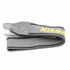 Nikon ニコン ストラップ グレー黄 アクセサリー 【中古】