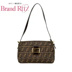    中古 美品 フェンディ ハンドバッグ ショルダーバッグ ワンショルダーバッグ マンマバケット Aランク ズッカ レディース FENDI 【送料無料】【西神店】