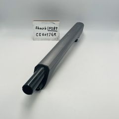 【簡易清掃済】shark　（型番：CS401JGR）　掃除機　延長菅　パイプ　タービンヘッド用　中間パイプ　ズームパイプ　シャーク　延長管　部品　中古　（色：灰色　メタリックグレイ　黒　ブラック）管理番号 F289
