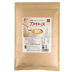 【アルロース400ｇ】 カズレーザーと学ぶで大注目！松谷化学工業製使用 カロリーをコントロールしたい人に 国内大学の研究によって生まれた 代謝されない特徴 砂糖の70％の優しい甘さ 粉末タイプのサムネイル