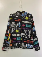 ヒステリックグラマー フルジップパーカー 総柄 フリーサイズ 超人気デザイン】ヒステリックグラマー☆ヒスガールプリント