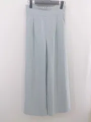 ◇ ROPE PICNIC ロペピクニック バックゴム タック パンツ サイズ36 ライトブルー系 レディース P  【1302210005547】