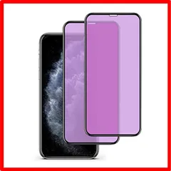 【セール中】 iPhone11Pro/X/Xs_ブルーライトカット-2PCS 【ブルーライトカット】iPhone11Pro/X/Xs ガラスフィルム アイフォン