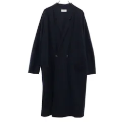 レリューム カットオフ加工 チェスターコート M ネイビー relume JOURNAL STANDARD メンズ