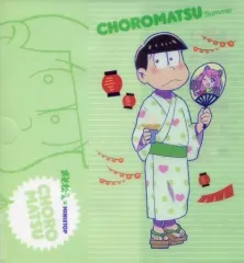 【中古】収納・携帯用アイテム チョロ松 オリジナルチケットホルダー 「おそ松さん×ミニストップ」 サマーキャンペーン品