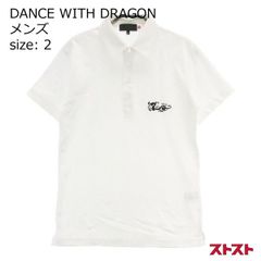 DANCE WITH DRAGON ゴルフ 半袖シャツ 刺繍 XXL 日本製 - メルカリ