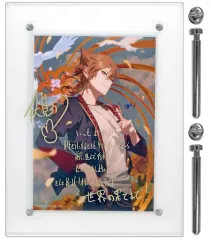 【中古】雑貨 [単品] 伏見ガク ブロマイド付きアクリルフォトフレーム 「バーチャルYouTuber にじさんじ 伏見ガク 誕生日2022」