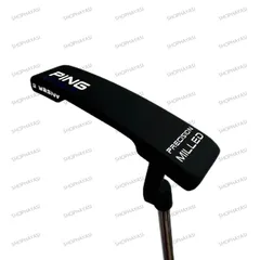 PING ゴルフパター　ゴルフクラブ　GOLF PUTTER ANSER 2 ヘッドカバー付け 美品 ブラック/シルバー（01103001）