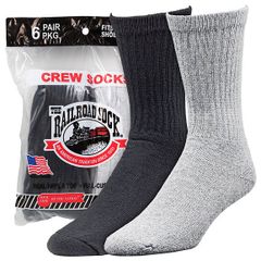 アウトレット 訳あり レイルロードソック RAILROAD SOCK ソックス 靴下 6P メンズ MADE IN USA