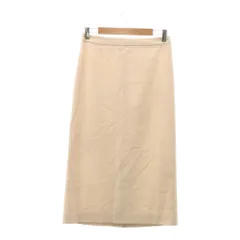 theory luxe セオリー 03-1407300 スカート 40 Lサイズ相当 ウール他 ロング丈 アイボリー レディース AD173A24