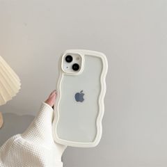 新品 iphone11 ケース 韓国 おしゃれ シンプル 白い 波状エッジ 透明 クリア 2in1 あいふぉん11 ケース iphoneケース 創意 個性 超軽量 薄型 スマホケース スマホカバー 指紋防止 擦り傷防止 全面保護 アイフォン11 ケース 耐衝撃