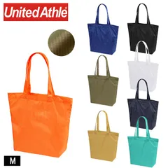 【新品】トートバッグ United Athle ユナイテッドアスレ ライトナイロン リップストップ トートバッグ 1422-01 Mサイズ はっ水 通勤 通学 マザーズバッグのサムネイル