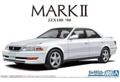 【新品】プラモデル 1/24 トヨタ JZX100 マークII ツアラー V ’00 「ザ・モデルカーシリーズ No.100」 [062203]