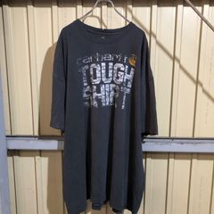 365 Carhartt 半袖 プリントTシャツ 4XL フェードブラック ビッグサイズ カーハート 古着卸 アメリカ仕入