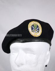 実物希少】イギリス軍 王立陸軍医療部隊 将校用ベレー帽 （襟章付