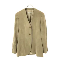 2025年最新】EMPORIO ARMANI レディース ノーカラージャケットの