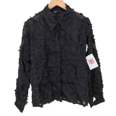 ザラ ZARA 総柄 シースルーシャツ レディース JPN：XS 