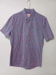 レディース LACOSTE(ラコステ) 半袖 チェック柄シャツ (新製品グレード 100 )