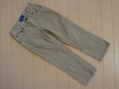 ポロ ラルフローレン polo ralph lauren アウトレット 子供服 男の子 4歳 110cm パンツ ロング丈 ベージュ コーデュロイ 秋 冬 ★2 ズボン ボトムス 冬服 ボーイズ キッズ 【中古】 ユーズド 子ども服 こども