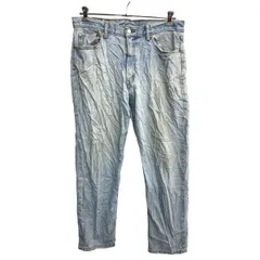 Levi's 550 デニムパンツ W36 リーバイス リラックスフィット ビッグサイズ ライトブルー コットン 古着卸 アメリカ仕入 2401-883