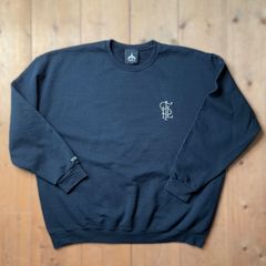 3XL 【TPL ™️】 "MG" 8.0oz  Crew/スウェットトレーナー (裏起毛) ブラック