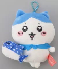 【中古】キーホルダー ハチワレ(ジンベエザメ) ぬいぐるみキーチェーン 「ちいかわ なんか小さくてかわいいやつ」 沖縄限定