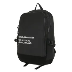 新品同様 MONCLER モンクレール 20AW fragment design フラグメント デザイン バックパック MONCLER GENIUS BACKPACK ブラック 黒 日本製 コラボ ブランド カバンのサムネイル