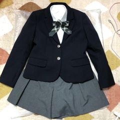 ポンポネット 卒業式 入学式 フォーマル シンプル 女の子 150 スーツ 