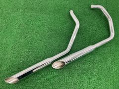 ハーレーFXDL真鍮フルエキスーパートラップマフラー ハーレーFXDL真鍮フルエキスーパートラップマフラー - メルカリ