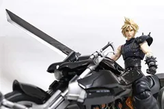 【中古】「非常に良い」スクウェア・エニックス(SQUARE ENIX) ファイナルファンタジーVII リメイク PLAY ARTS改 クラウド・ストライフ & ハーディ＝デイトナ PVC製 塗装済み可動フ