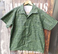 60-70s Vintage ビンテージ 総柄 コットン アロハシャツ◆Size:US-L相当