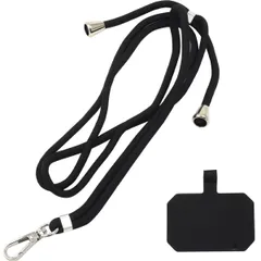 【人気商品】ネックストラップ スマートフォン スマホストラップ 首掛け ストラップホルダー 肩掛け ショルダーストラップ ナイロン素材 長さ調整可能 取り付け簡単