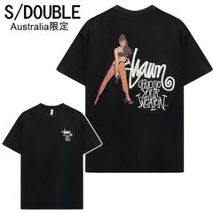 【新品】エスダブル Tシャツ AU限定 S/DOUBLE Choose Your Weapon Tee 半袖 ブラック ロゴ ストリート メンズ レディース ユニセックス 正規品