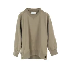 サカイ Sacai スウェット S Sweat Jersey Pullover 23-03025M カーキベージュ コットン スウェットシャツ メンズ Used Aのサムネイル