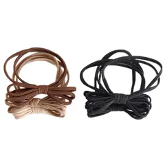 【新着商品】(リボンのヘアバンド6本) 【Hauswald】毛糸のヘアバンド、パールとクリスタルのヘアゴム、痕跡のないヘアゴム、パールフラワーヘアゴム、おしゃれなヘアリング、女性へのギフト、可愛いヘアゴム、美しいヘアアクセサリー、単色