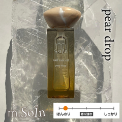 m.Soin ネイルケアオイル ペアードロップ 6.5ML
