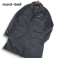 mont-bell モンベル 1103269 通年 防風 撥水★ コンパクト トラベル コート Sz.M　メンズ 黒 ビジネス 出張 旅行