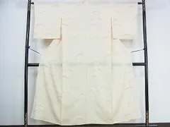 平和屋着物■夏物　付下げ　絽　草花文　逸品　DAAF2166wb