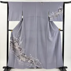 袷　訪問着　辻ヶ花　グレー　未使用　正絹 楽天市場】【新品】 訪問着 着物 正絹 袷 吉乃一廉 フォーマル