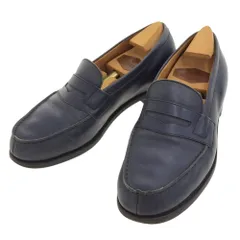 極美品 jmweston ローファー スウェード✖️カーフ ネイビー 8D