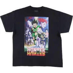 古着 HUNTER HUNTER ハンターハンター アニメ キャラクタープリントTシャツ メンズXL相当/eaa552929