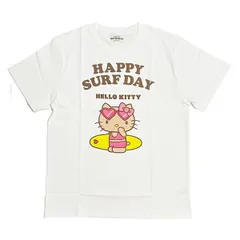 サンリオ 日焼け キティ 半袖Tシャツ(S) サーフ アパレル Sanrio