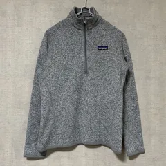 patagonia ベターセーター ハーフジップフリース グレー【レディースS】