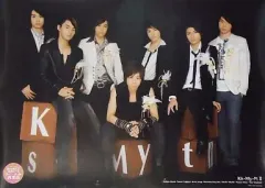 【中古】ポスター(男性) B2ポスター Kis-My-Ft2 「2007年 謹賀新年あけましておめでとうジャニーズJr.大集合」